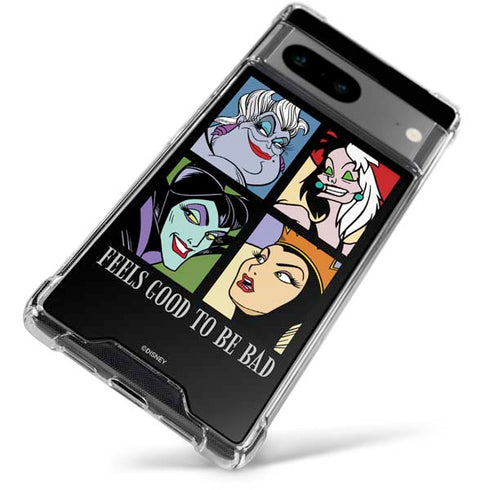 Disney Villains Characters Feels Good To Be Bad Google Pixel 7a Clear Case